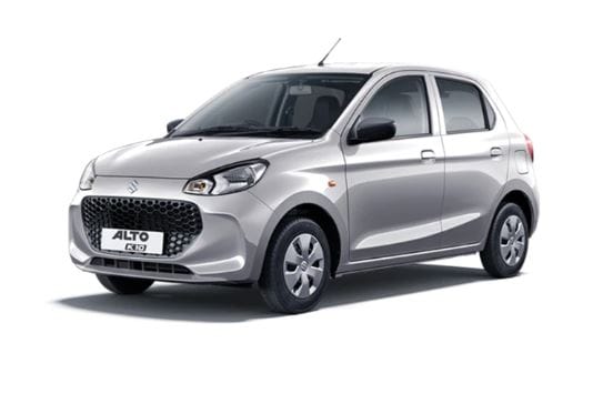 Maruti Suzuki Alto K10 Lxi (o) Cng in Metallic silky silver