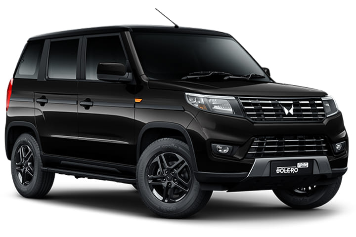 Mahindra Bolero Neo N4 in STEALTH BLACK