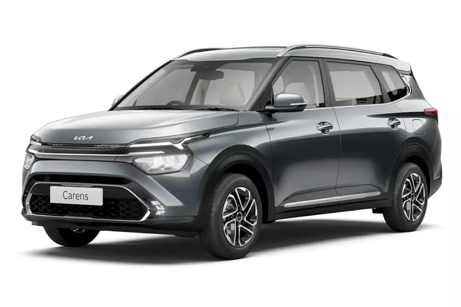 Kia Carens Premium (o) Cng in Gravity Grey