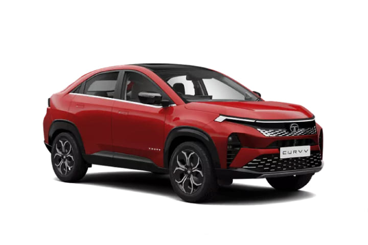 Tata Curvv Pure + S 1.5l Kryojet Diesel in Flame Red With Dual Tone