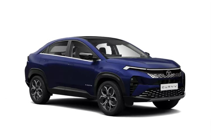 Tata Curvv Pure + S 1.5l Kryojet Diesel in Opera Blue With Dual Tone