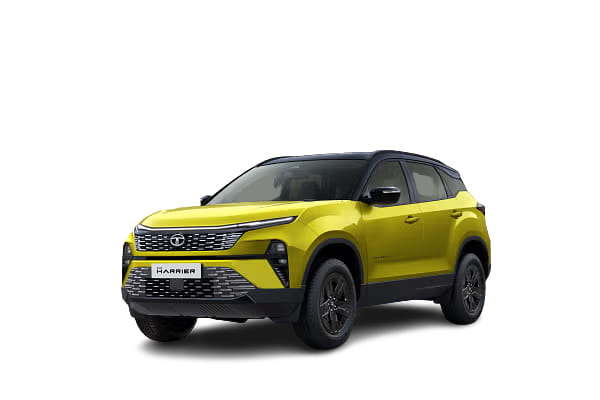 Tata Harrier Fearless X in Sunlit Yellow