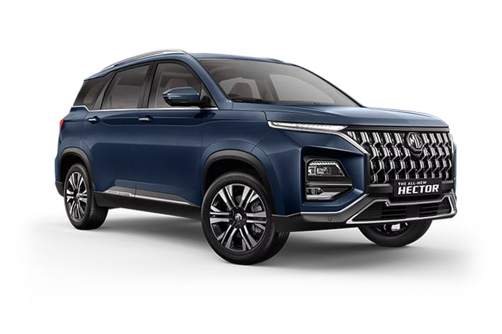 Mg Hector Plus Sharp Pro 7 Seater in Celadon Blue