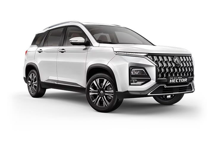 Mg Hector Plus Sharp Pro 7 Seater in Pearl White