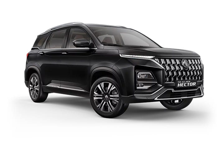 Mg Hector Plus Sharp Pro 7 Seater in Starry Black