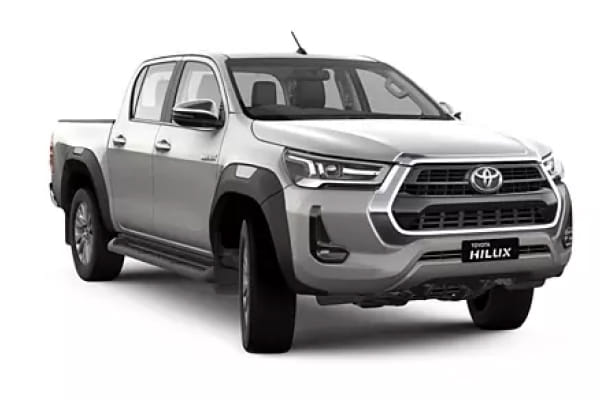 Toyota Hilux High Diesel Mt in White Pearl Crystal Shine