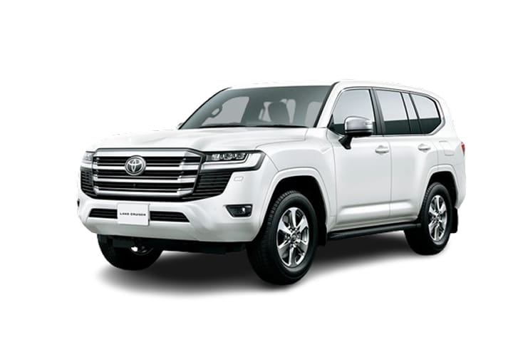 Toyota Land Cruiser 300 Zx in Precious White Pearl