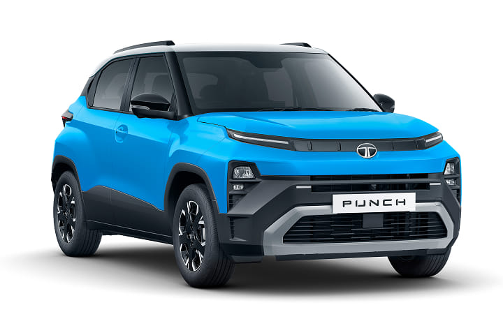Tata Punch Adventure in Cyantafic DT