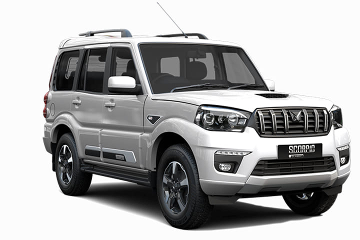 Mahindra Scorpio Classic S Mhawk 7 Seater Diesel Mt in Diamond White