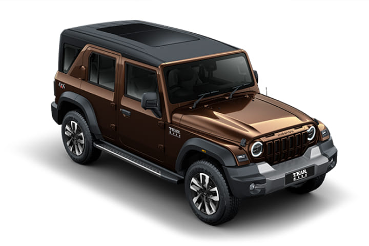 Mahindra Thar Roxx Mx5 Diesel 2wd in Burnt Sienna