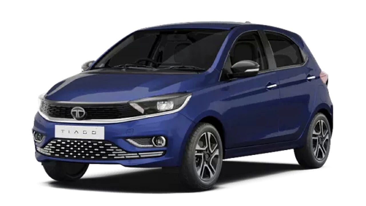 Tata Tiago Xz in Arizona Blue