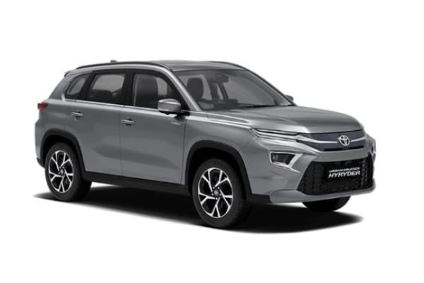 Toyota Urban Cruiser Hyryder S 2wd Neo Drive At in Enticing Silver
