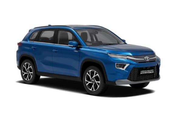 Toyota Urban Cruiser Hyryder S 2wd Neo Drive At in Speedy Blue