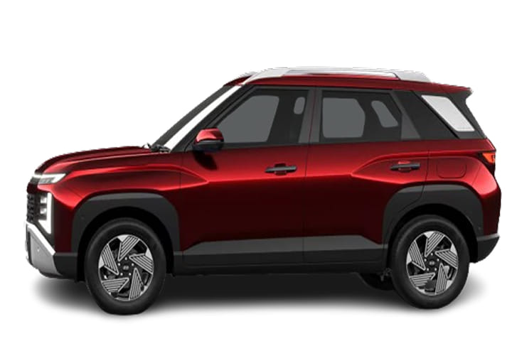 Hyundai Venue Hx 5+ in Dragon Red