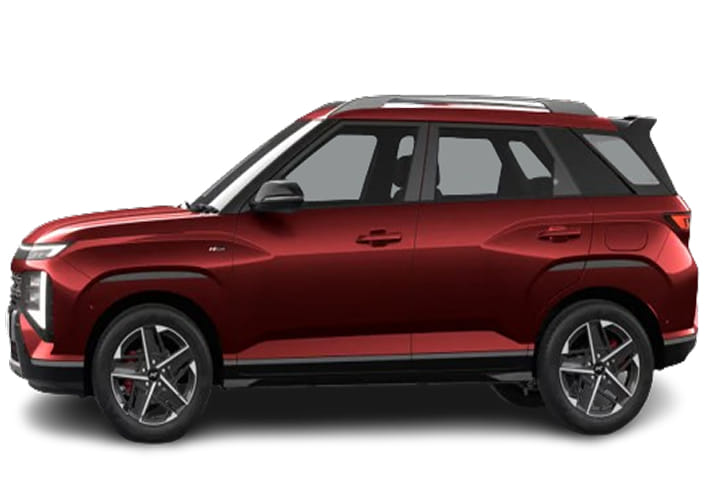 Hyundai Venue N-line N10 Turbo At (dct) in Dragon red