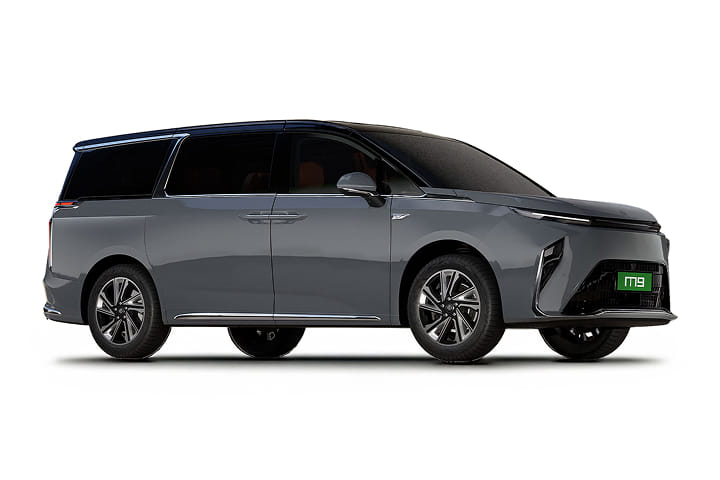 Mg M9 Presidential Limousine in Concrete Grey with Black Roof