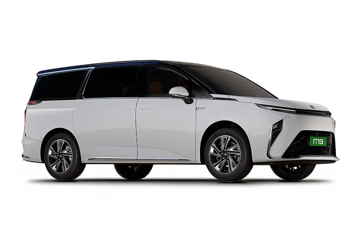 Mg M9 Presidential Limousine in Pearl White with Black Roof