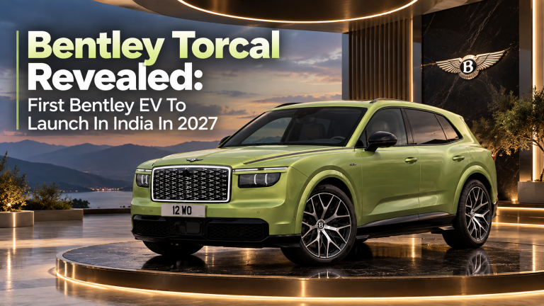 Bentley Torcal Revealed: First Bentley EV To Launch In India In 2027