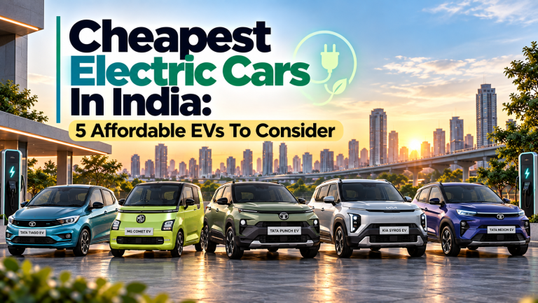 Cheapest Electric Cars In India: 5 Affordable EVs To Consider
