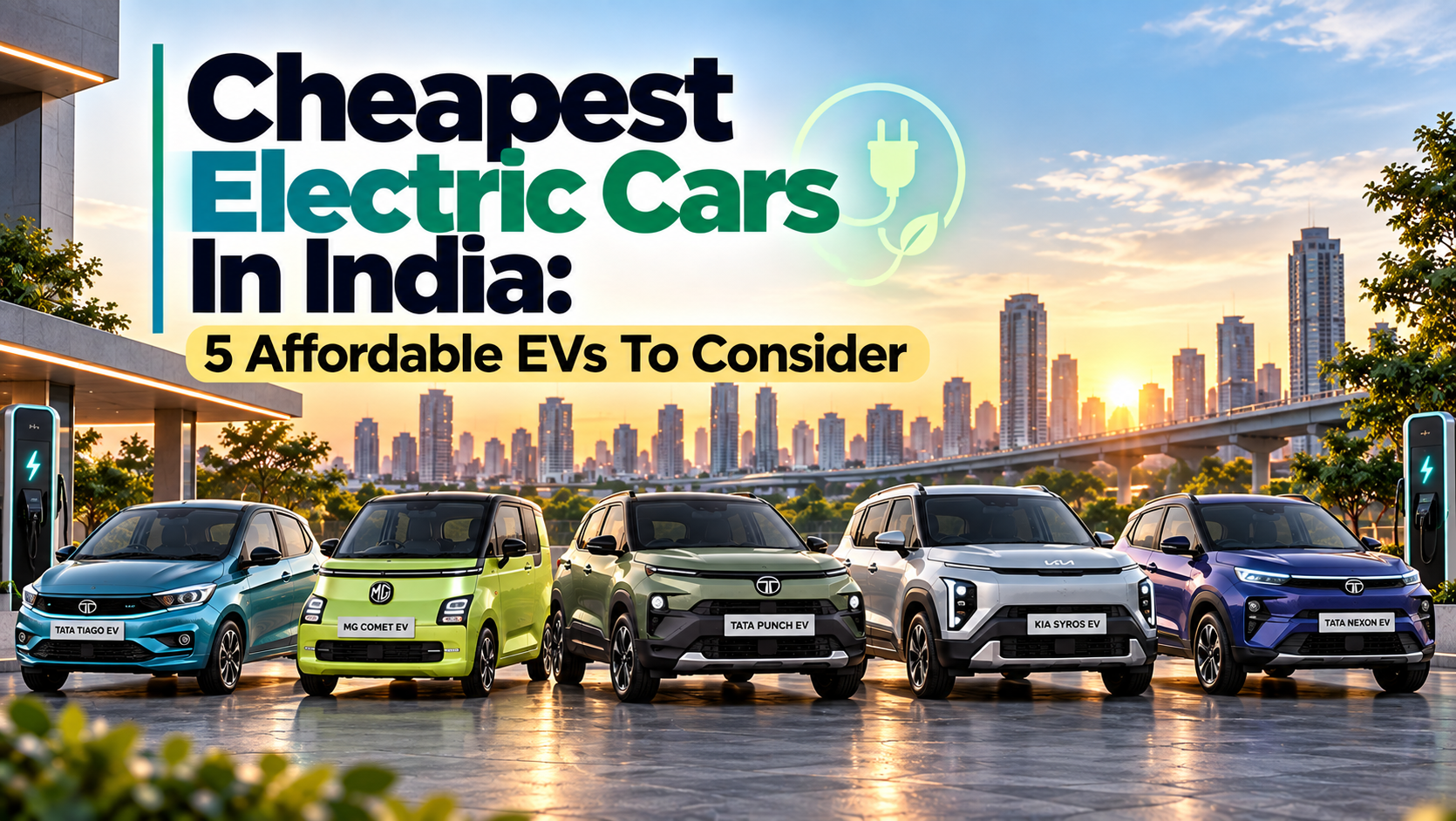 Cheapest Electric Cars In India: 5 Affordable EVs To Consider