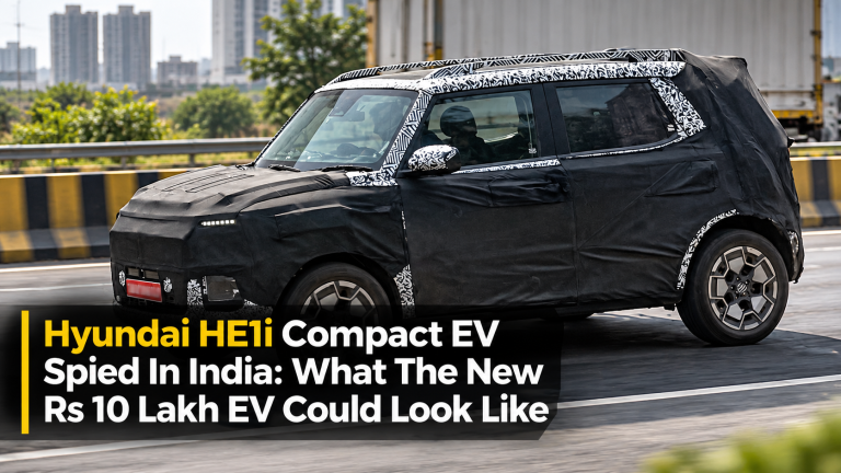 Hyundai He1i Compact EV Spied In India: What The New Rs 10 Lakh EV Could Look Like