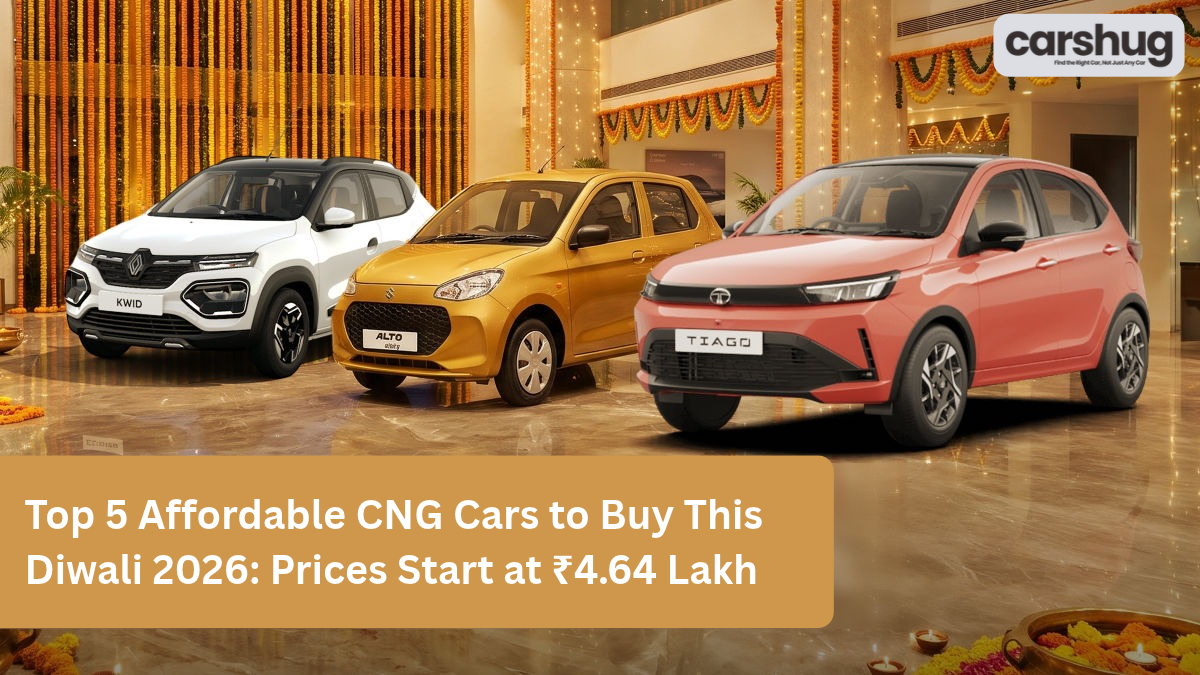 Top 5 Affordable CNG Cars To Buy This Diwali 2026: Prices Start At ₹4.64 Lakh